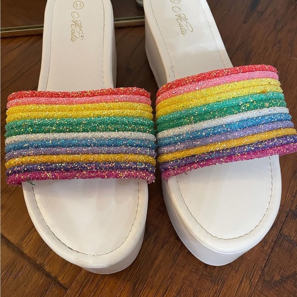 rainbow platform slides - Picture 2 of 3